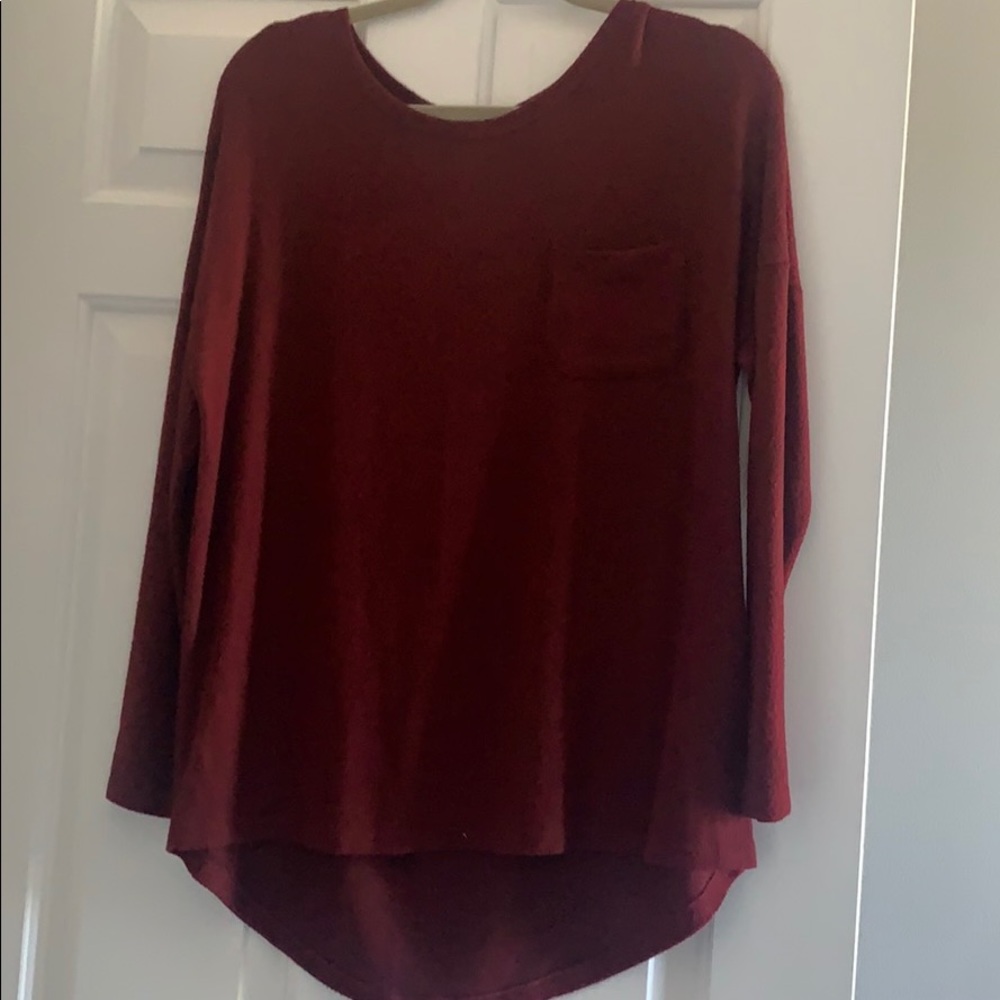 Maroon Light Weight Sweater